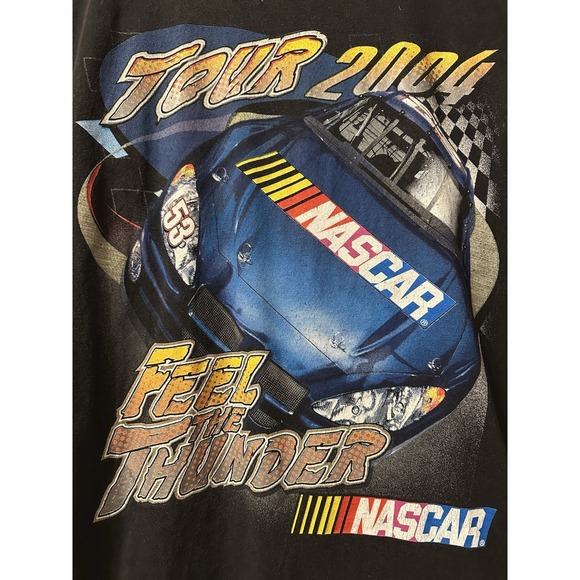 Cool Stylish 🔥Vintage Nascar 2004 Graphic T-shirt Size Large - Picture 2 of 8